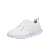 Rieker Donna 54022 Sneaker Low, Bianco, 39 EU
