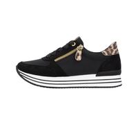 Rieker Donna D1316 Sneaker Low, Nero, 41 EU
