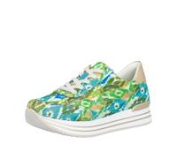Rieker Donna D1332 Scarpe da Ginnastica Bassa, Multicolore, 39 EU