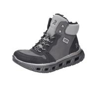 Rieker Donna M6023 Stivali stringati, Grigio, 41 EU, grigio., 41 EU