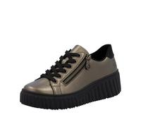 Rieker Donna N2501 Sneaker Low, Bronzo, 38 EU, Bronzo, 38 EU