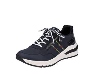 Rieker Donna Scarpe Stringate M6601, Signora Scarpe comode,Soletta Removibile