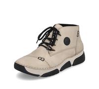 Rieker Donna Sneaker 45902, Signora Sneaker Basse,Scarpa Bassa,Scarpe da Strada,Tempo Libero,Sportivo,Beige (Beige / 60),42 EU / 8 UK