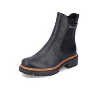 Rieker Donna Stivaletti 72690, Signora Stivaletti Chelsea,bottini,Stivaletti,Stivaletto Slip-on,Stivaletto,Boots,Alto,Nero (Schwarz / 00),39 EU / 6 UK
