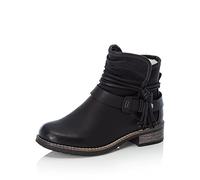 Rieker Donna Stivaletti 94689, Signora Bottini,Boots,Stivaletti,Stivaletto,Piatto,Nero (Schwarz / 00),41 EU / 7.5 UK