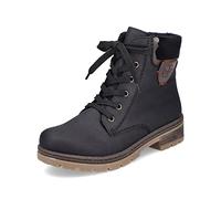 Rieker Stivaletto stringato caramello / nero, Taglia 38