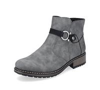 Rieker Donna Stivaletti Z6869, Signora Bottini,Boots,Stivaletti,Stivaletto,Foderato,Stivali Invernali,Grigio (Grau / 45),36 EU / 3.5 UK