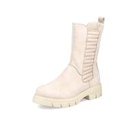 Rieker donna Stivaletti Z9181, signora Bottini,boots,stivale,stivaletto,mezza scarpa,scarpetta,cerniera lampo,beige (beige / 62),41 EU / 7.5 UK