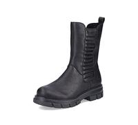 Rieker donna Stivaletti Z9181, signora Bottini,cerniera lampo,boots,stivale,stivaletto,mezza scarpa,scarpetta,nero (schwarz / 00),41 EU / 7.5 UK