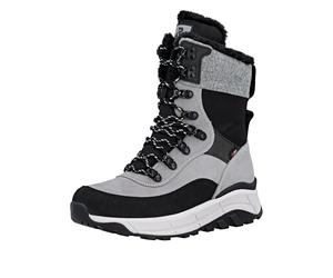 Rieker Donna W0066 Stivali stringati, Grigio, 38 EU, grigio., 38 EU