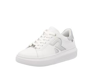 Rieker Donna W1204 Sneakers Basse, Bianco 82, 42 EU, Bianco 82, 42 EU