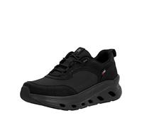Rieker Donna W3501 Sneaker Low, Nero, 37 EU, Nero, 37 EU