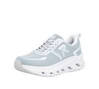 Rieker Donna W3504 Sneaker Low, Blu, 42 EU