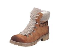 Rieker Donna Y9131 Stivali stringati, marrone, 40 EU, marrone, 40 EU
