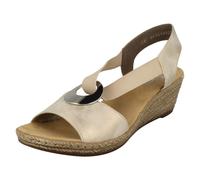 Rieker Donna Zeppa Sandali con Tacco - 624H6