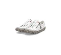 Rieker Donne Slipper Slipper Tempo Libero Comodo Memory-Foam L0355-80 Bianco