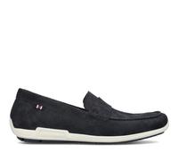 Rieker - Eleganti Mocassini Blu in Pelle Scamosciata - - Shoes - Uomo - Blu - 42 EU