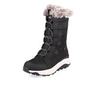 Rieker Evolution W0070 - Stivaletti da donna con lacci, con inserto sciolto, idrorepellenti, riekerTEX, Nero 00., 41 EU