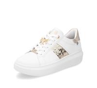 Rieker Evolution W1202 - Sneaker basse da donna, con inserto allentato, Bianco Kombi 82, 43 EU