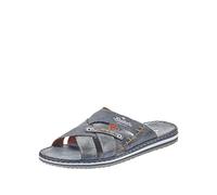 Rieker Frühjahr/Sommer 21599, Ciabatte Uomo, Blu (Ocean/Denim 14), 43 EU