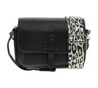 Rieker H1101 - Borsa a tracolla da donna, colore: Nero, Nero