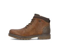 Rieker HWK Stivali Da Uomo Marrone Con Lacci Stile Stivaletti Flat