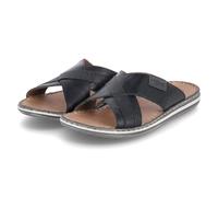 Rieker Infradito Uomo 21082, Nero, 44 EU