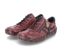 Rieker L0363-34 - Pantofole da Donna in Ecopelle, Colore Rosso, Taglia 39