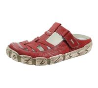 Rieker L0396-33 Scarpe Donna Pantofole Zoccoli Rosso