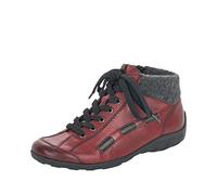 Rieker L6543, Scarpe da Ginnastica Alte Donna, Rosso (Wine/Anthrazit), 43 EU