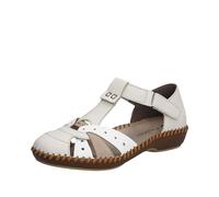 Rieker M1655, Scarpe a Piedi Nudi Donna, Beige, 41 EU