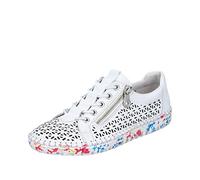 Rieker M2357, Scarpe da Ginnastica Donna, Bianco, 40 EU