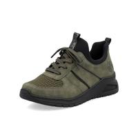 Rieker M4970, Mocassino Donna, Verde 54, 41 EU Larga