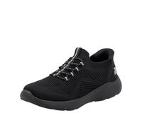 Rieker M5066, Mocassino Donna, Nero, 40 EU