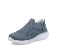 Rieker M5072, Mocassino Donna, Blu, 39 EU
