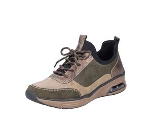 Rieker M5660, Scarpe da Ginnastica Donna, Giallo, 42 EU