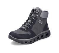 Rieker M6023, Stivali Stringati Donna, Grigio, 39 EU