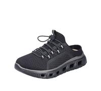 Rieker M6091, Zoccoli Donna, Nero, 36 EU