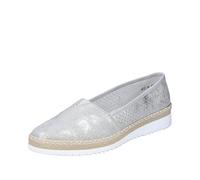 Rieker M9270, Mocassino Donna, Grigio, 41 EU
