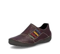 Rieker Mocassino da Donna 52560, Numero:40 EU, Colore:Rosso
