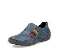 Rieker Mocassino da Donna 52560, Numero:41 EU, Colore:Blu