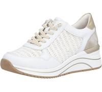 Rieker Mocassino da Donna D0t20, Bianco, Taglia 40