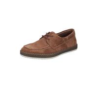 Scarpe Casual Deck Rieker Classic B5220 In Camoscio Smart Lace-Up Uomo Marroni