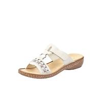 Rieker Morelia Womens Sequin Sandals 41 EU Ghiaccio