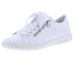 Rieker N0900, Scarpe da Ginnastica Donna, Bianco, 41 EU