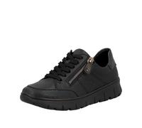 Rieker N1301, Scarpe Stringate Donna, Nero, 42 EU