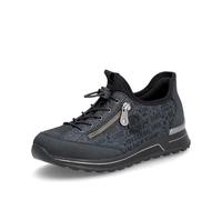 Rieker N1455, Mocassino Donna, Blu, 39 EU