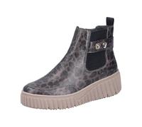 Rieker N2556, Barca Chelsea Donna, Colore: Grigio, 38 EU