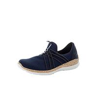 Rieker N3512, N42K1 Scarpe Basse da Donna, Blu, 36 EU