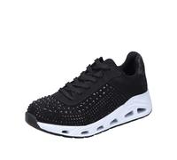 Rieker N5201, Stringata Donna, Nero, 37 EU